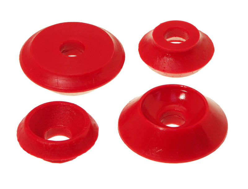 PRO Shock Bushings - Red - Prothane 84 & Earlier VW Rabbit / Golf 1 Rear Shock Tower Bushings - Red