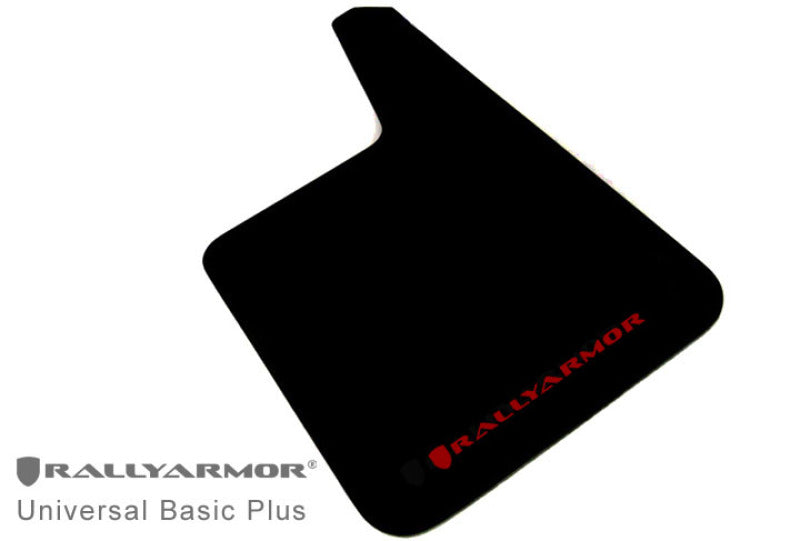 RAL BCA Black Flap / Pink Logo - Rally Armor Universal Fit (No Hardware) Basic Plus Breast Cancer Pink Logo