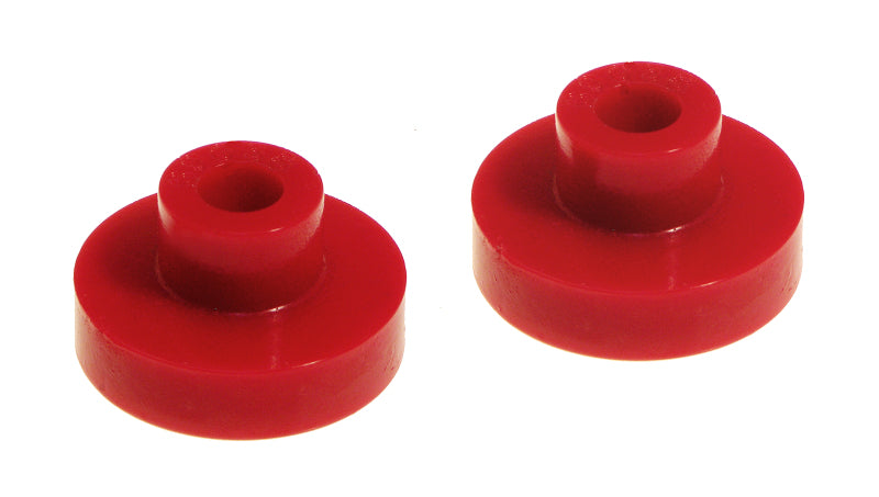 PRO Control Arm Bushings - Red - Prothane 63-73 MG MGB Gearbox Cross Member Steady Kit - Red