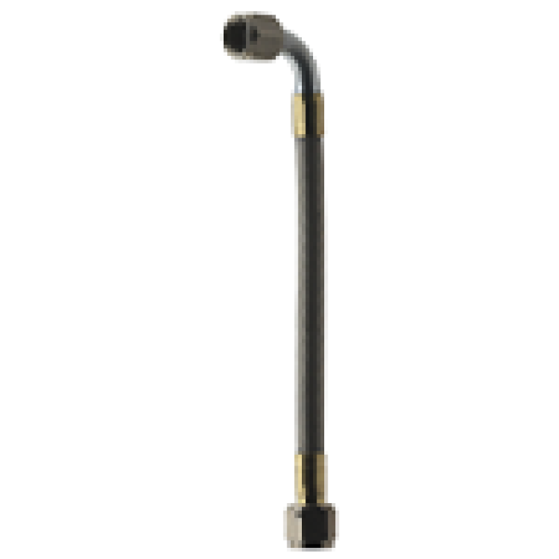 FRA Brake Lines - Fragola -6AN Hose Assembly Straight x 90 Degree Alum Nut 42in