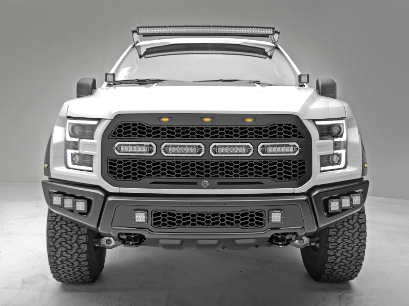 AFE Scorpion Grille - aFe 17-20 Ford Raptor w/o FFC Scorpion Grill w/ LEDs