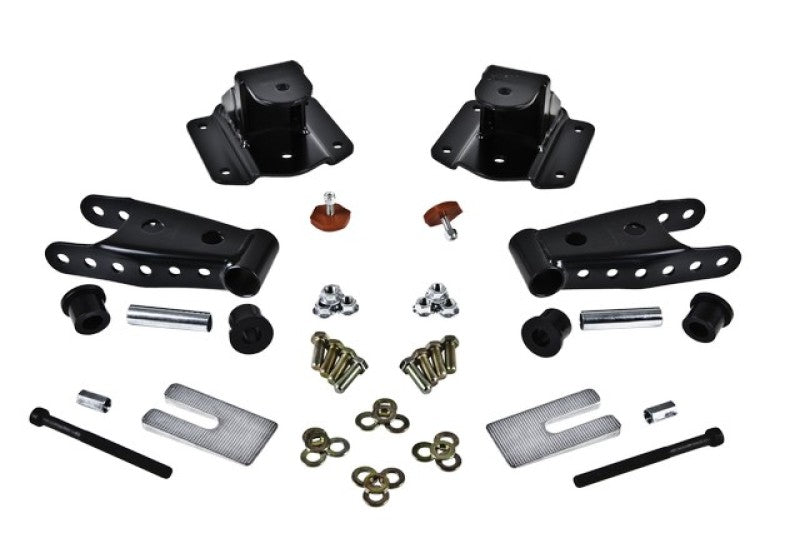 BT Shackle Kit - Belltech SHACKLE AND HANGER KIT 94-00 Dodge RAM 2500 4inch