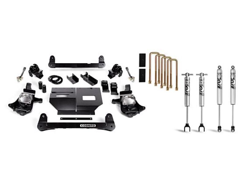 COG Lift Kit - Standard - Cognito 11-19 Chevy/GMC Silv/Sierra 2500/3500 HD 2WD/4WD 4in Std Lift Kit w/ Fox PSMT 2.0 Shocks