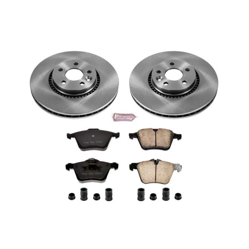 PSB Autospecialty Kit - Power Stop 11-14 Volvo S60 Front Autospecialty Brake Kit