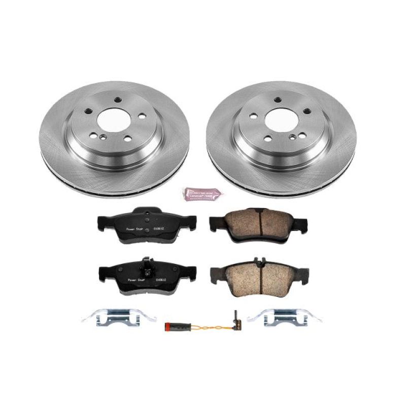 PSB Autospecialty Kit - Power Stop 12-13 Mercedes-Benz S350 Rear Autospecialty Brake Kit