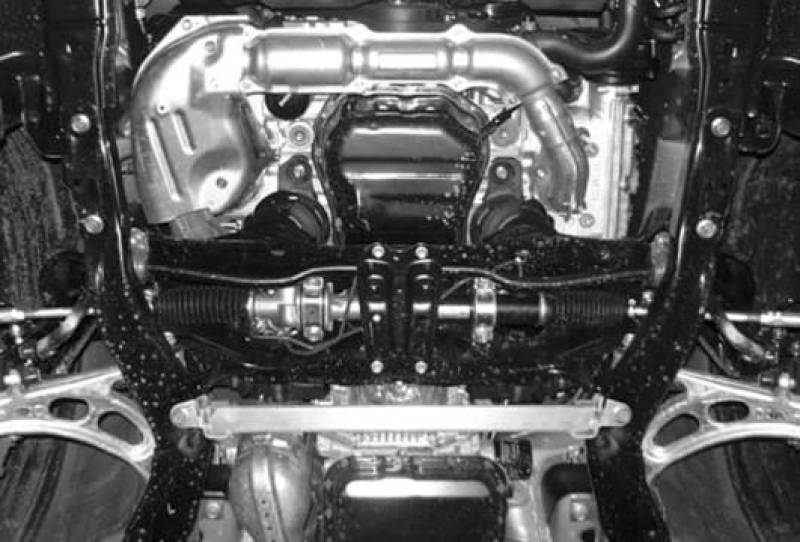 CUS Type I Lower Arm Bars - Cusco Lower Arm Bar Front SG5 Forester Version 1