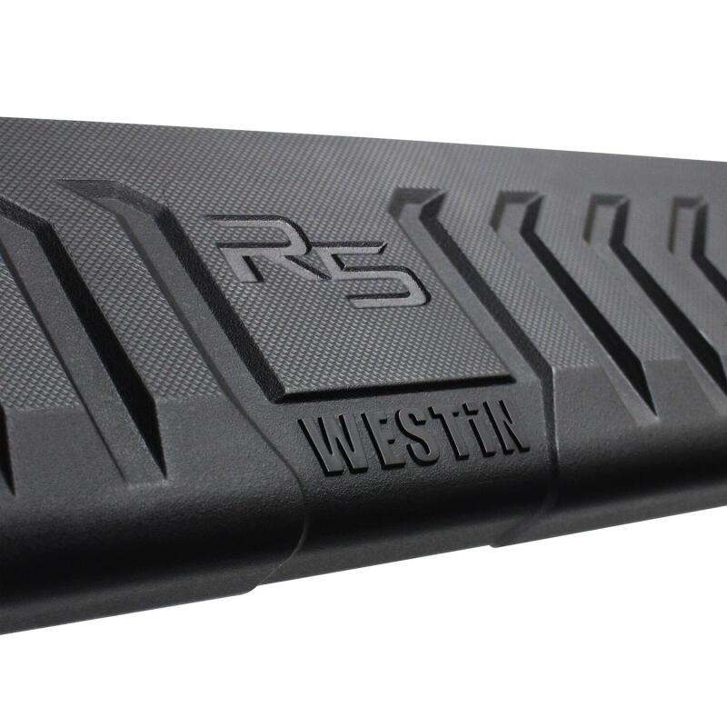 WES Nerf Bars - R5 - Westin 2019 Chevrolet Silverado/Sierra 1500 Crew Cab (6.5ft) R5 Modular Nerf Step Bars - Black