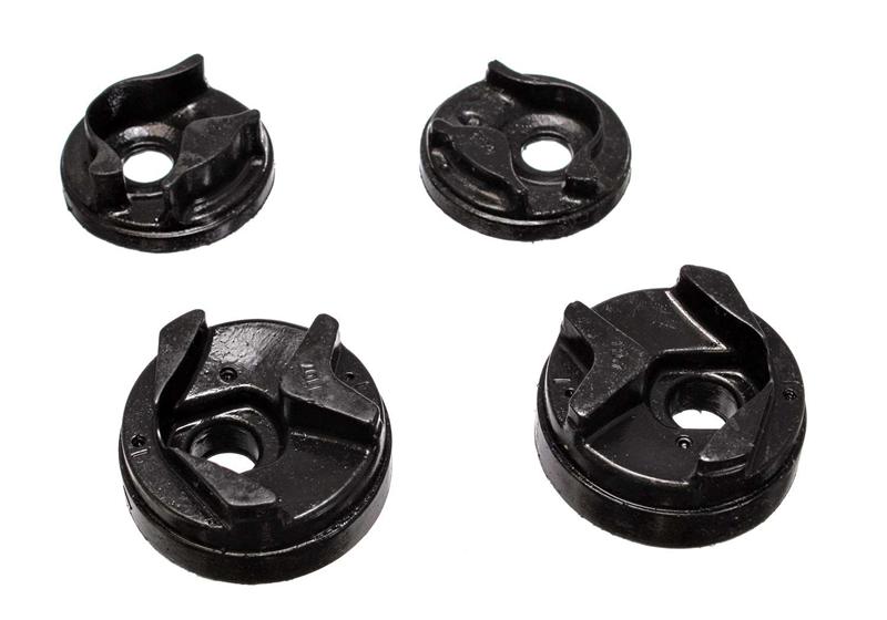 ES Motor Mounts - Black - Energy Suspension 02-03 Nissan Sentra/200SX Black Motor Mount Insert Set (w/ Spec V 2.5L engine man