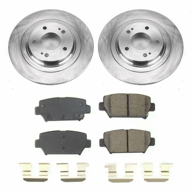 PSB Autospecialty Kit - Power Stop 2018 Mitsubishi Eclipse Cross Rear Autospecialty Brake Kit