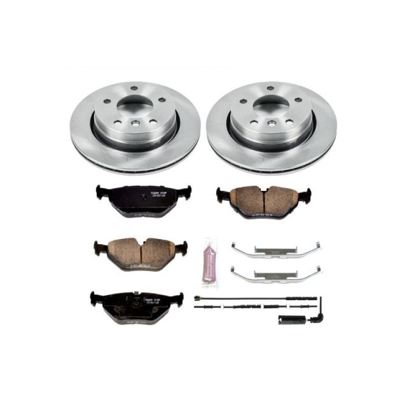 PSB Autospecialty Kit - Power Stop 2000 BMW 323Ci Rear Autospecialty Brake Kit