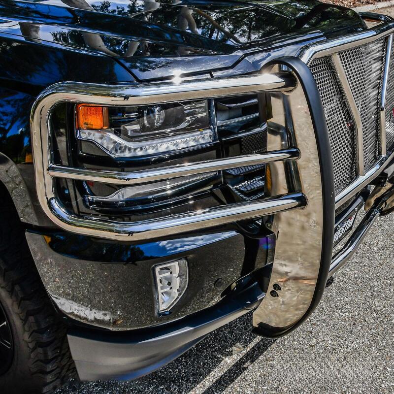 WES HDX Grille Guards - Westin 2016-2018 Chevrolet Silverado 1500 HDX Grille Guard - SS