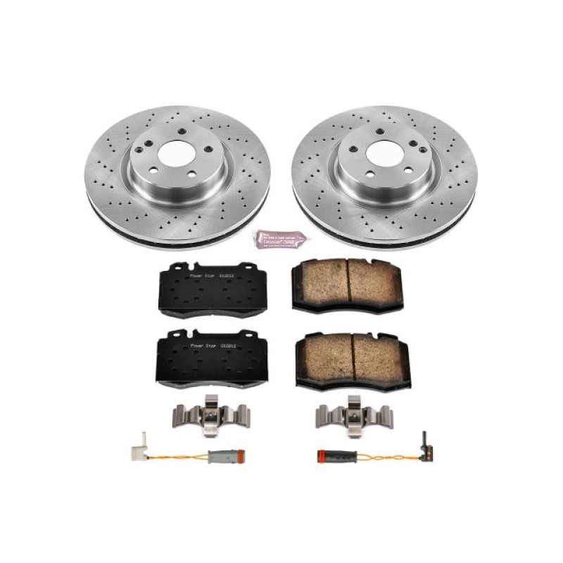 PSB Autospecialty Kit - Power Stop 07-09 Mercedes-Benz E350 Front Autospecialty Brake Kit