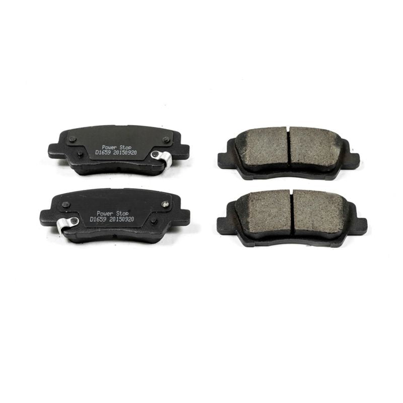 PSB Z16 Evolution Brake Pads - Power Stop 13-18 Cadillac ATS Rear Z16 Evolution Ceramic Brake Pads