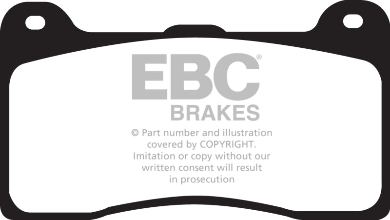 EBC Greenstuff Brake Pad Sets - EBC Wilwood Dynapro Lug Mount Caliper Greenstuff Brake Pads