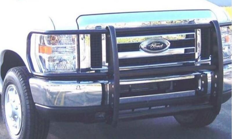 GOR Step Guard - 3000 - Black - Go Rhino 08-14 Ford E-250/E-350 Econoline Van 3000 Series StepGuard - Black