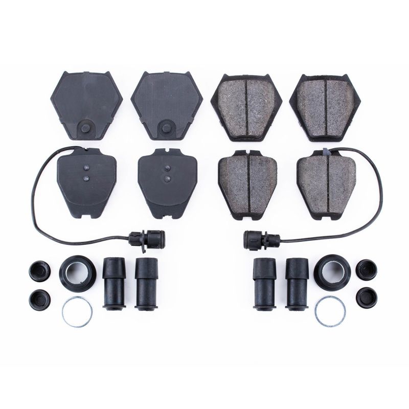 PSB Z17 Evolution Brake Pads - Power Stop 1999 Audi A8 Front Z17 Evolution Ceramic Brake Pads w/Hardware