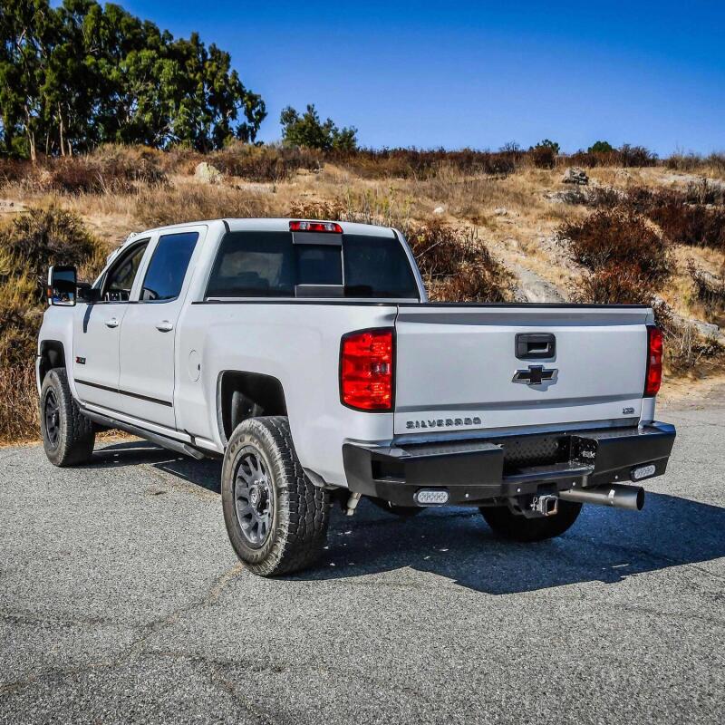WES HDX Rear Bumpers - Westin 14-18 Chevrolet Silverado HDX Bandit Rear Bumper - Black