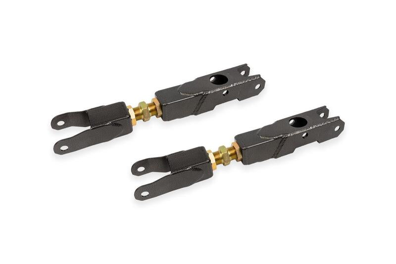 BMR Control Arms - BMR 16-24 Chevrolet Camaro (6th Gen) Adjustable Rear Lower Control Arm - Black Hammertone