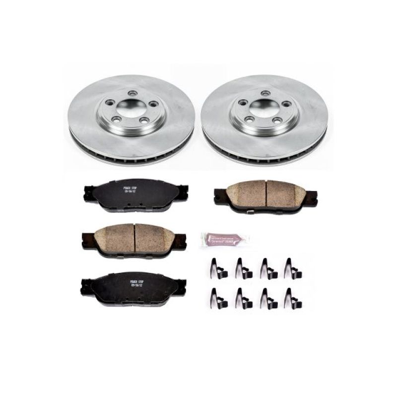 PSB Autospecialty Kit - Power Stop 03-04 Jaguar S-Type Front Autospecialty Brake Kit