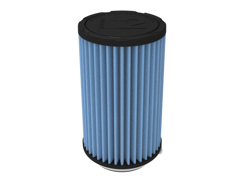 AFE Universal D2 Dura Dry Air Filter - aFe Magnum FORCE Intake Replacement Air Filter w/ D2 Dura-Dry 3-1/2in Fx5in Bx4-3/4in Tx8in H