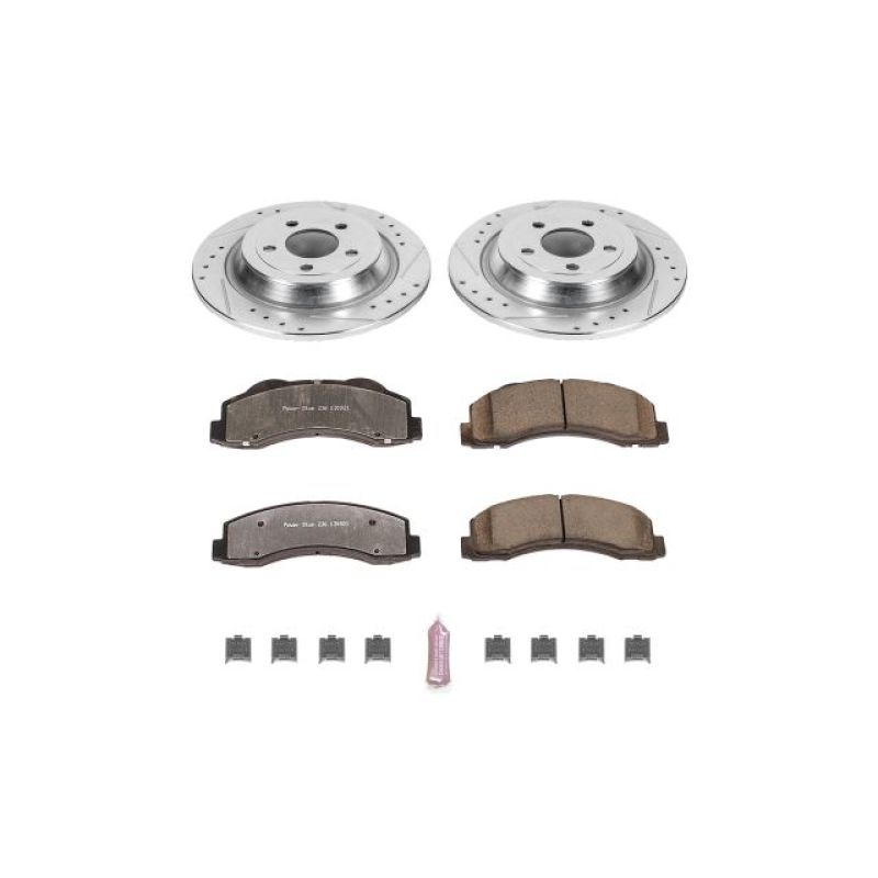 PSB Z36 Truck & Tow Kit - Power Stop 15-17 Ford F-150 Rear Z36 Truck & Tow Brake Kit