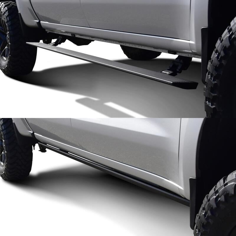 WES Running Boards - Pro-e - Westin 19-26 Chev/GMC Silv/Srra 1500 CC (No 19 LTD) / 20-26 2500/3500 Pro-e Running Boards - Tex Blk