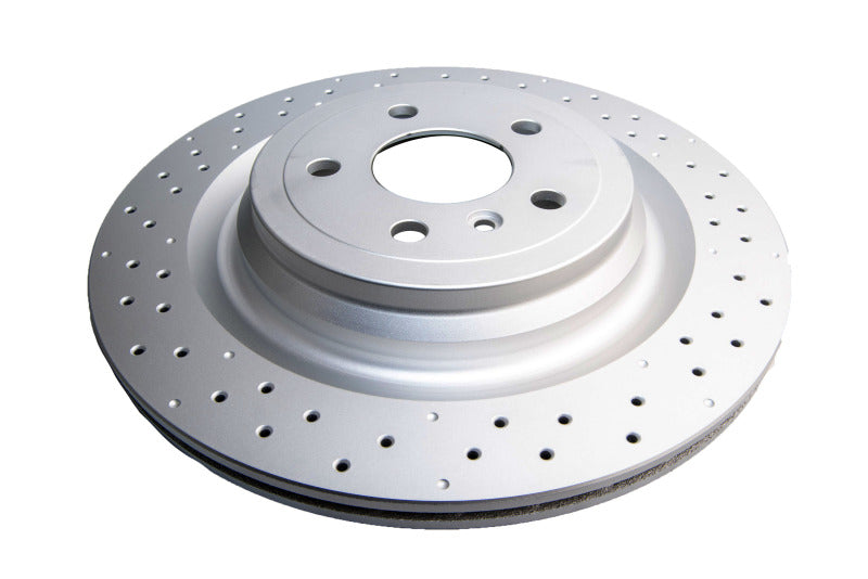 DBA Street Slot&Drill Rotors - DBA 2013 Mercedes-Benz GL350 (w/AMG Performance Pkg) Rear Drilled & Slotted Street Series Rotor
