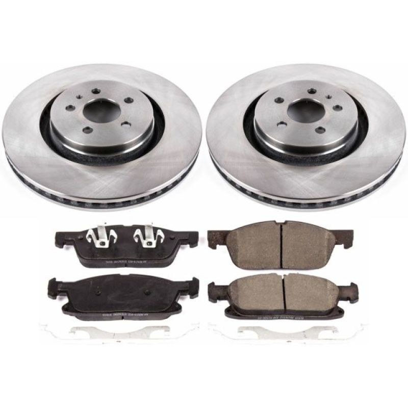 PSB Autospecialty Kit - Power Stop 15-19 Ford Edge Front Autospecialty Brake Kit