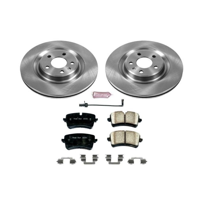 PSB Autospecialty Kit - Power Stop 14-18 Audi A6 Rear Autospecialty Brake Kit