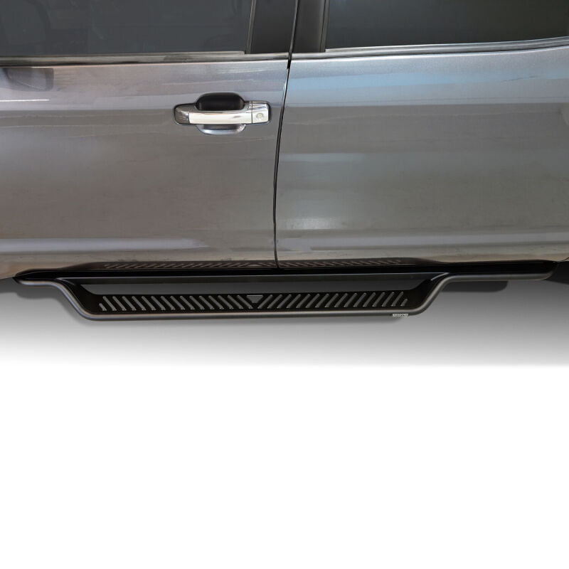 WES Running Boards - Outlaw - Westin 07-21 Toyota Tundra CrewMax Cab Outlaw Drop Running Boards - Tex. Blk