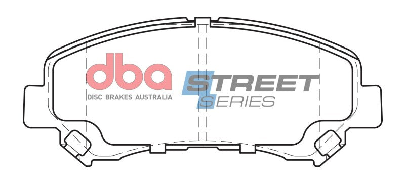 DBA Street Series Brake Pads - DBA 14-18 Nissan Juke Nismo RS Street Series Front Brake Pads