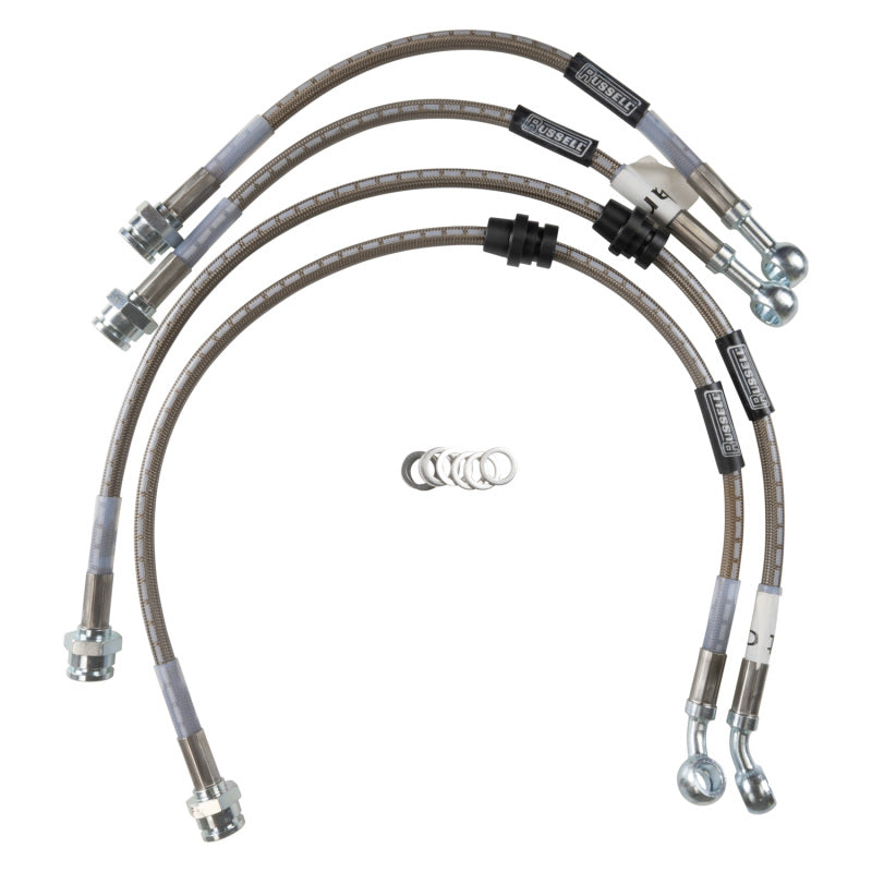 RUS Brake Line Kits - Russell Performance 89-94 Nissan 240SX Brake Line Kit