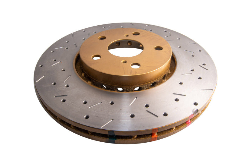 DBA 4000 Slot&Drill Rotors - DBA 04-06 Lexus RX330 Front 4000 Series Drilled & Slotted Rotor