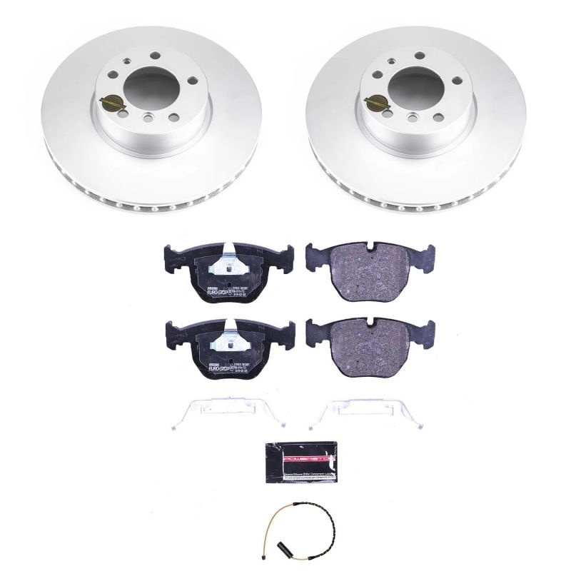 PSB Euro-Stop Kit - Power Stop 1995 BMW 740i Front Euro-Stop Brake Kit