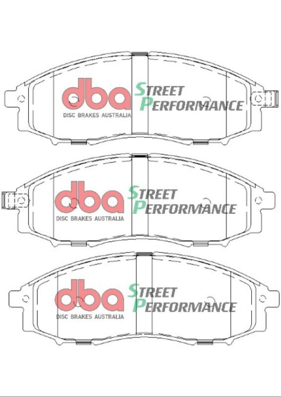 DBA SP500 Brake Pads - DBA 00-04 Nissan Xterra SP500 Front Brake Pads