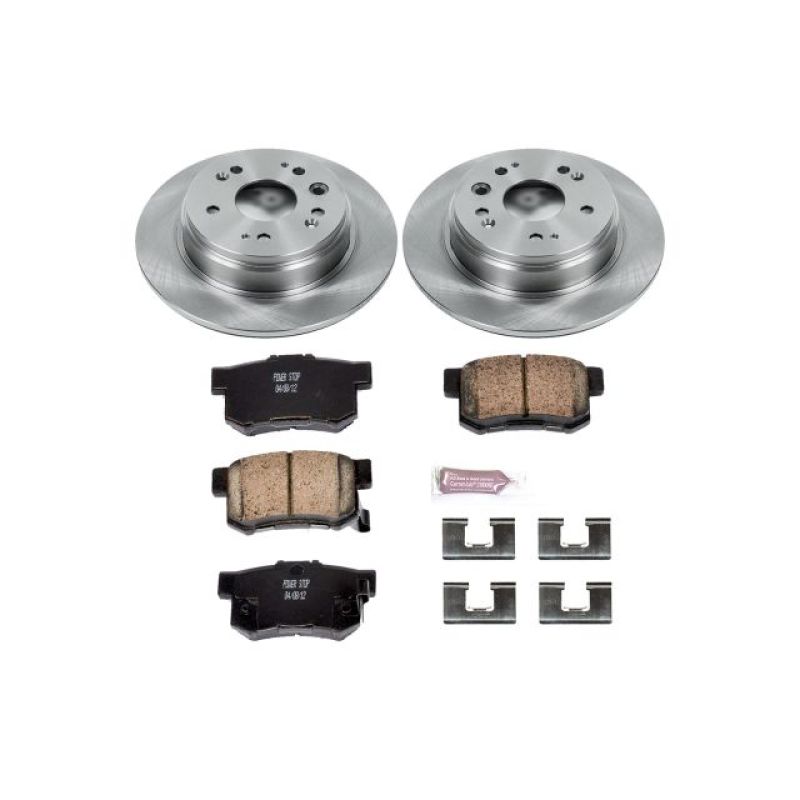 PSB Autospecialty Kit - Power Stop 02-04 Honda CR-V Rear Autospecialty Brake Kit