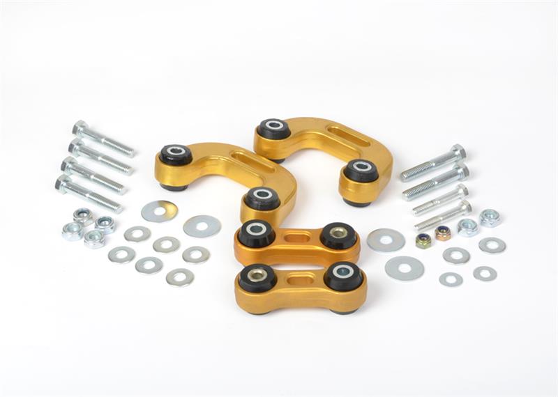 WL Sway Bar Links - Whiteline 93-00 & 03-07 Subaru Impreza Non-Turbo Front&Rear Sway bar link conv kit - extra h/d alloy
