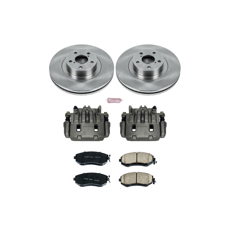 PSB Autospecialty Kit w/Cals - Power Stop 13-16 Scion FR-S Front Autospecialty Brake Kit w/Calipers