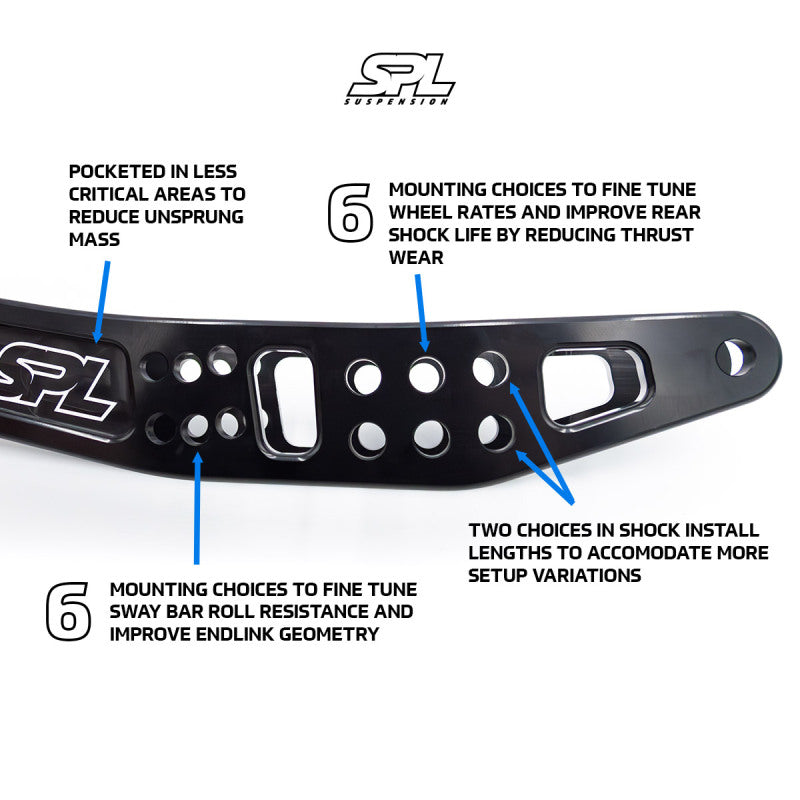 SPP Camber & Castor Arms - SPL Parts 2013+ Subaru BRZ/Toyota 86 / 2015+ Subaru WRX/STI Rear Lower Camber Arms