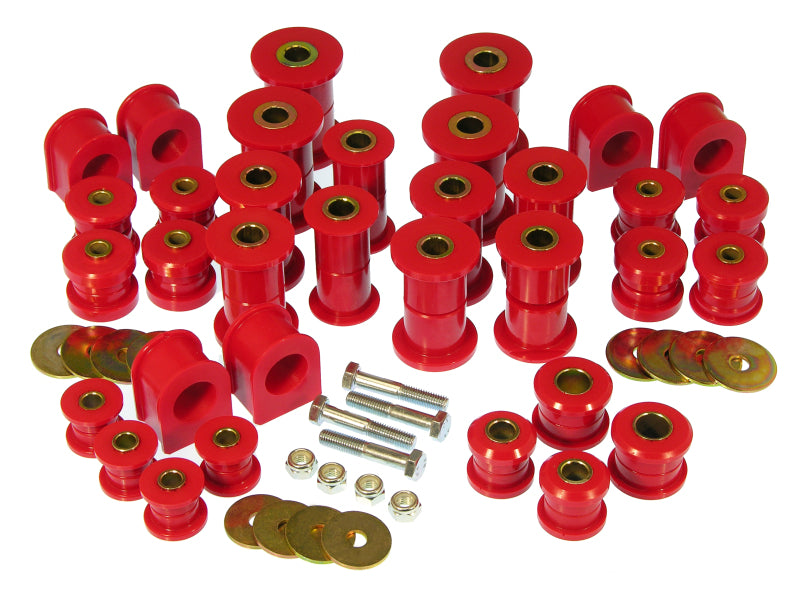 PRO Total Kits - Red - Prothane 99-04 Ford F250 SD 4wd Total Kit - Red