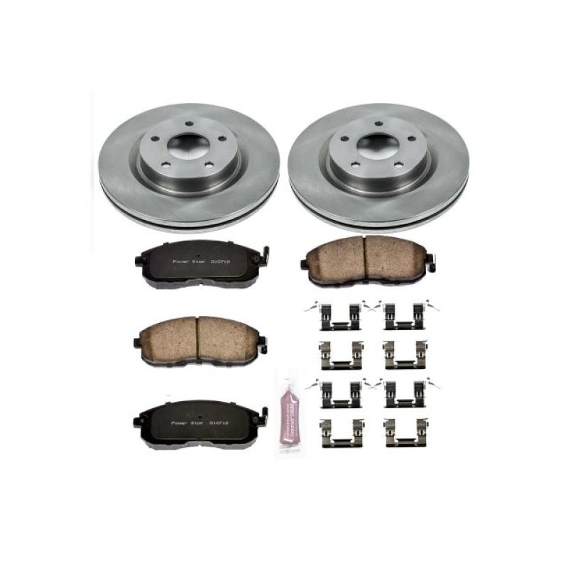 PSB Autospecialty Kit - Power Stop 07-13 Nissan Altima Front Autospecialty Brake Kit
