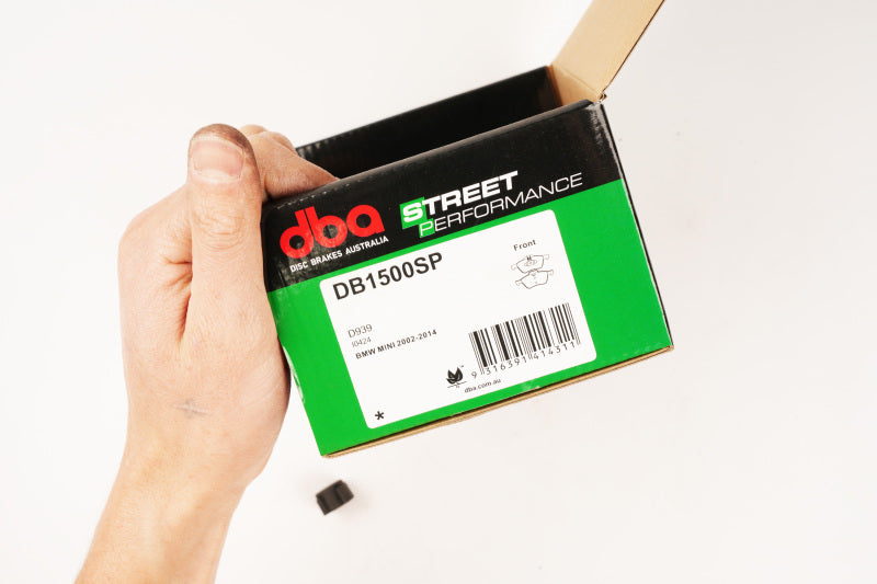 DBA SP Performance Brake Pads - DBA 01-06 Mini Cooper (R50/R52/R53) SP Performance Front Brake Pads