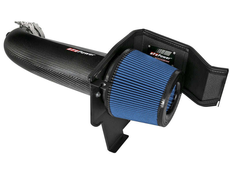 AFE Track Series Intake - aFe MagnumFORCE Intakes Stage-2 P5R Carbon Fiber AIS 11-17 Dodge Challenger/Charger V8-5.7L Hemi