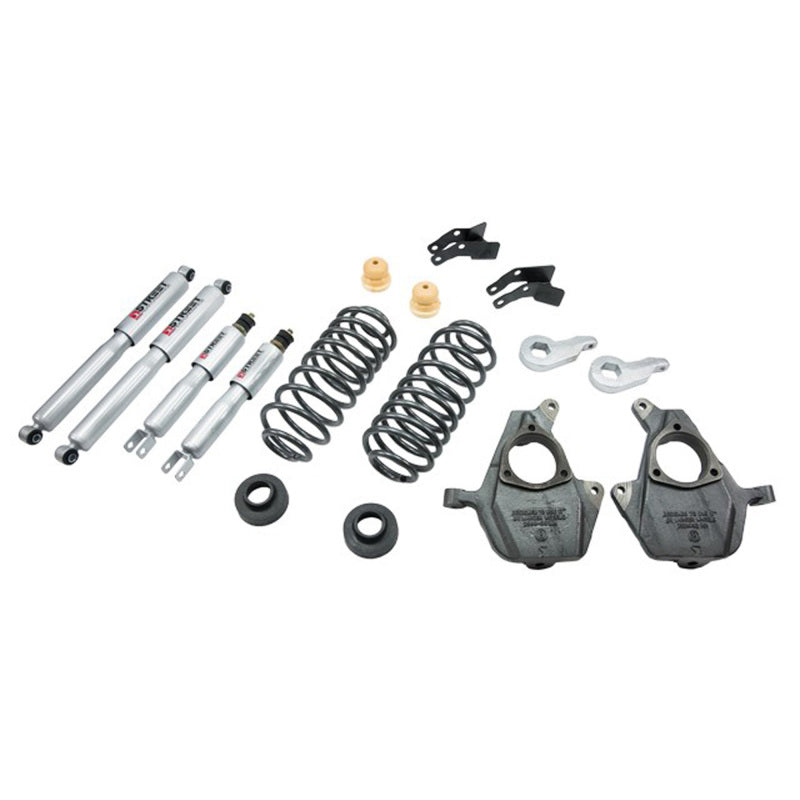 BT Lower Kit w SP Shocks - Belltech LOWERING KIT WITH SP SHOCKS