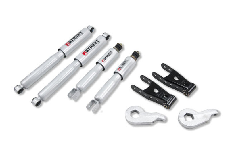 BT Lower Kit w SP Shocks - Belltech LOWERING KIT WITH SP SHOCKS