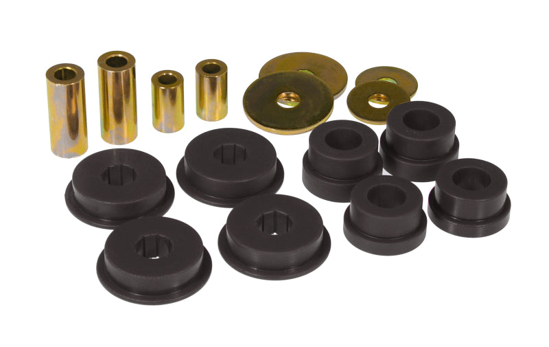 PRO Transmission Mounts - Blk - Prothane Mitsubishi Evo 8 Diff/Mustache Bar Bushings - Black