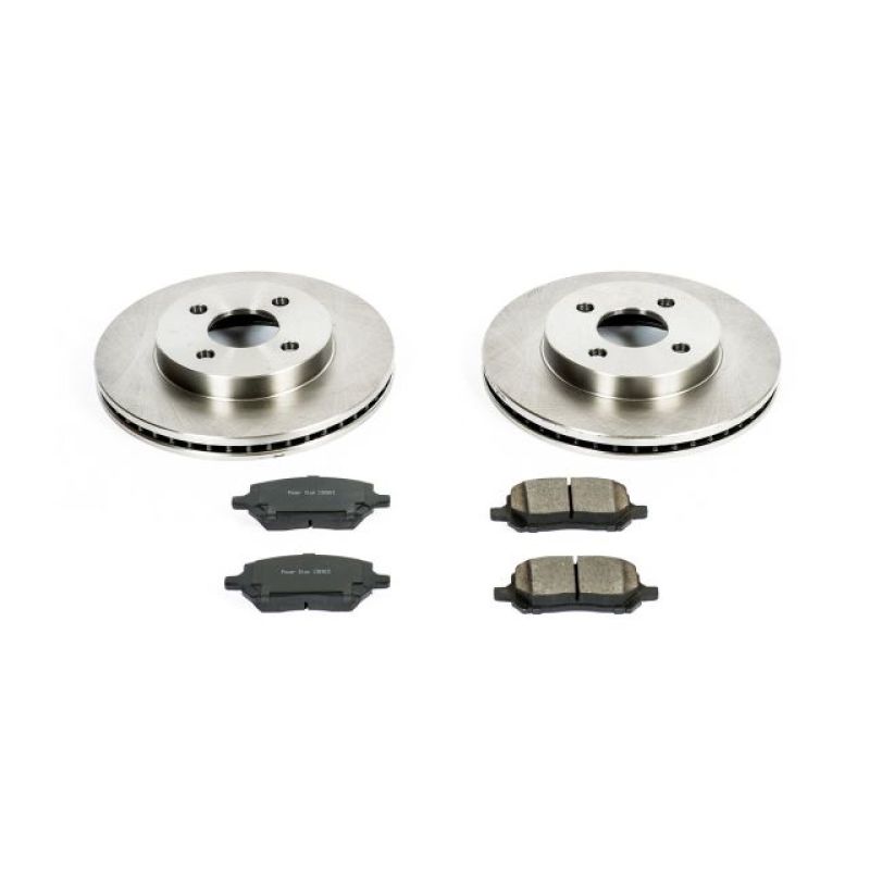 PSB Autospecialty Kit - Power Stop 05-10 Chevrolet Cobalt Front Autospecialty Brake Kit