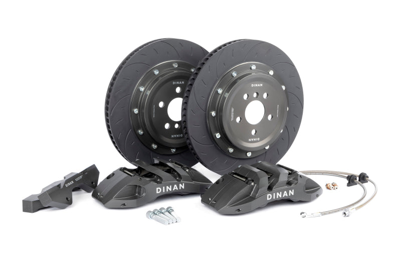 DNN Front Brake Kits - Dinan 21-26 BMW 430i Front Big Brake Kit - 395x34mm 6 Piston - Grey