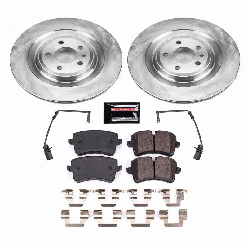 PSB Autospecialty Kit - Power Stop 2018 Audi S8 Rear Autospecialty Brake Kit