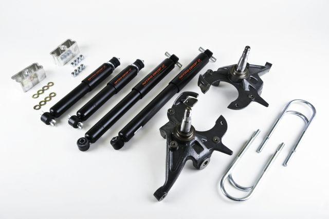 BT Lowering Kit w ND2 Shocks - Belltech LOWERING KIT WITH ND2 SHOCKS
